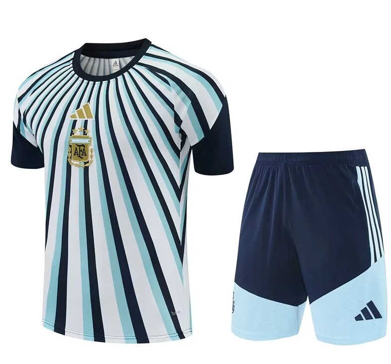 AAA Quality Argentina 26/27 Navy Blue/Blue Training Kit Jerseys